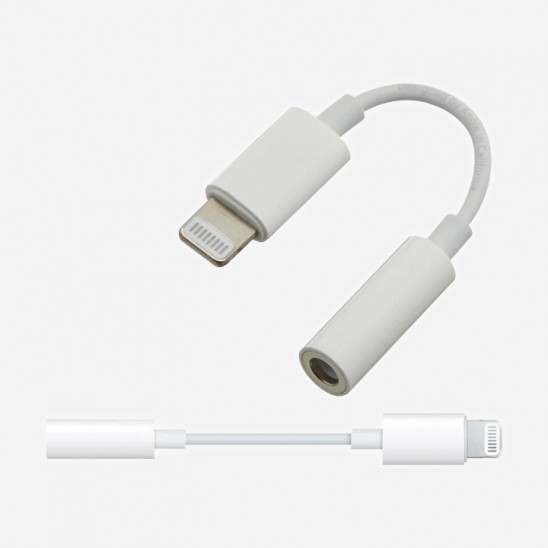 Adaptador Iphone Lightning a 3.5mm - Eco Tech El Salvador