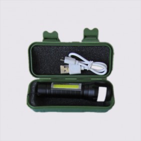 Linterna De Metal USB 1516B