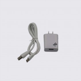 Set Cubo Y Cable Tipo C Fast Charge