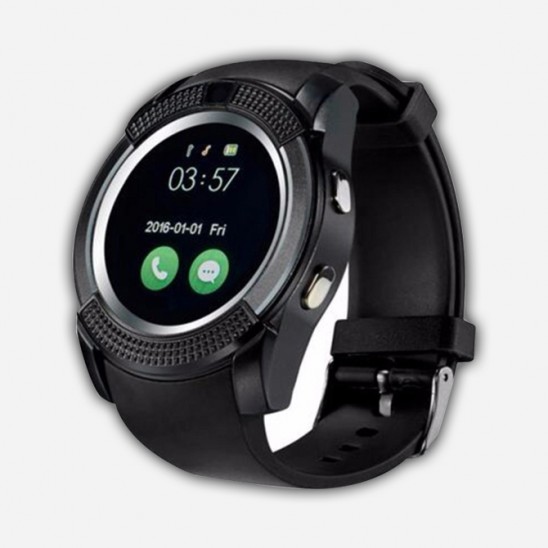 Ripley - RELOJ SMARTWATCH NEGRO V8