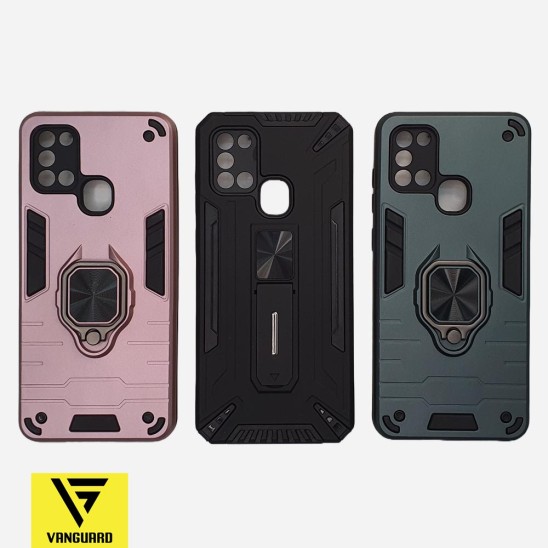Cover Robot Armor Con Anillo Samsung A21S VANGUARD