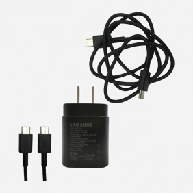 Set Cubo Tipo C y Cable Tipo C a Tipo C PD25W