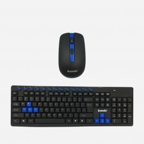 Set Teclado con Mouse Inalámbrico W400