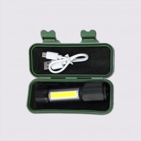 Linterna De Metal Con Luz USB 502