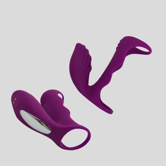 Vibrador Con Anillo Para El 12 Funciones