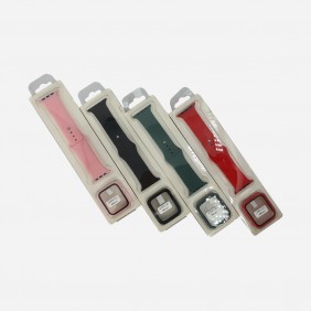 Set Banda Silicon Smartwatch 44mm