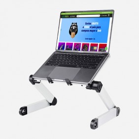 Soporte de Aluminio Ajustable Para Laptop