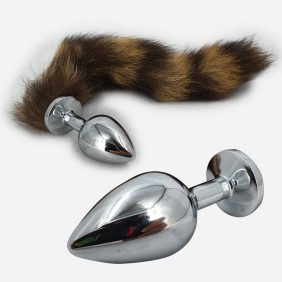 Plug Cola Mapache 3.4cm x 8cm