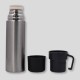 Botella Termo Con Doble Taza 600ml Botella Termo Con Doble Taza 600ml