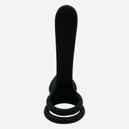 Vibrador Anillos Mutuo Placer 14cm Recargable con Control Vibrador Anillos Mutuo Placer 14cm Recargable con Control