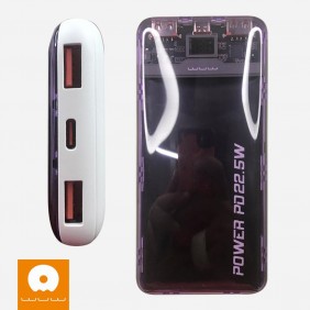 Power Bank 10,000mAh Tipo C Pantalla LCD PD22.5W WUW