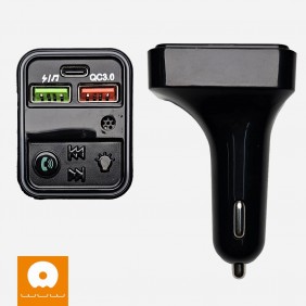 Receptor Carro BTH FM PD25W QC3.0 WUW