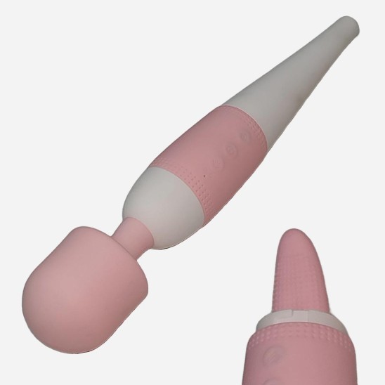 Vibrador Silicon Mic con Lengua 33cm USB Vibrador Silicon Mic con Lengua 33cm USB