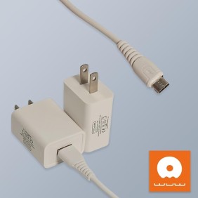 Set Cubo USB Y Cable V8 3.5A T66 WUW