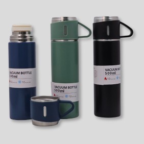 Botella Termo Con 1 Taza 500ml