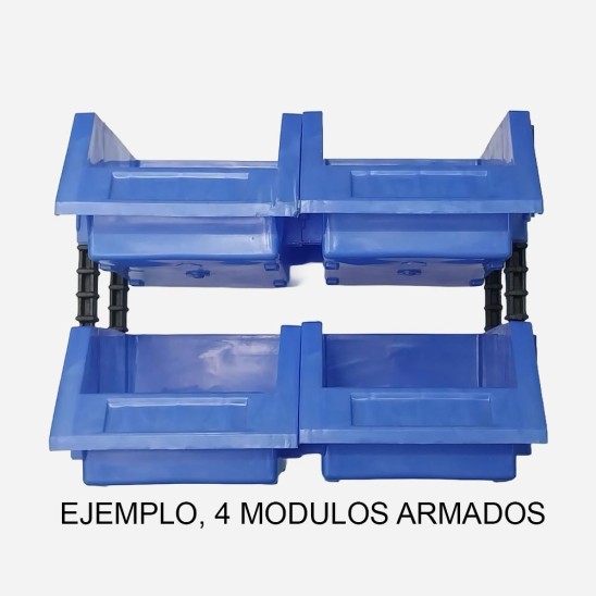 Organizador Plast Modular 15.5 x 10.5 x 7.5cm