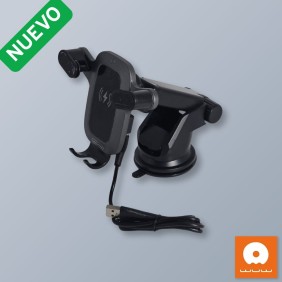 Porta Celular Carro Ventosa Inalambrico 15W Z30