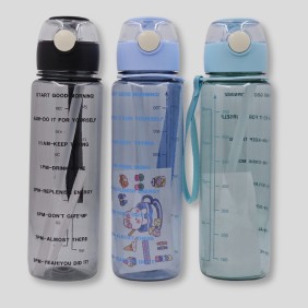 Botella con Pajilla Ring 700ml