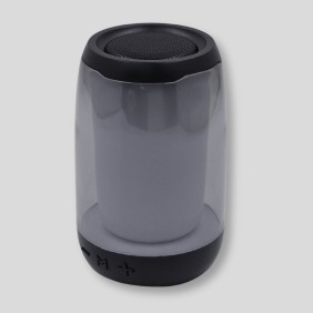 Bocina Bluetooth Cilindro Acrilico RGB Pulse 4 Mini