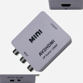 Adaptador TV RCA Audio / Video a HDMI