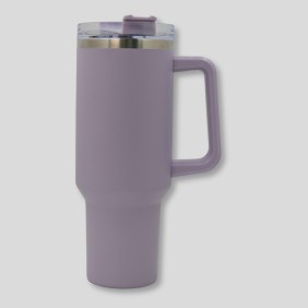Taza Tumbler Lila Pastel 40 Oz