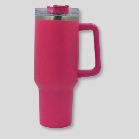 Taza Tumbler Fucsia Pastel 40 Oz Taza Tumbler Fucsia Pastel 40 Oz