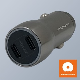 Cargador Carro 2 Entrada Tipo C PD20W C190 WUW