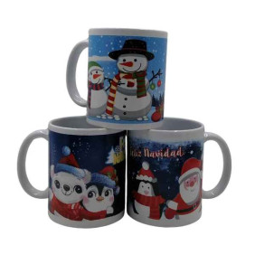 Taza Navidad Estilo D