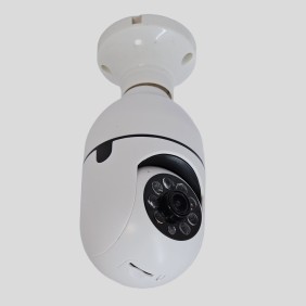 Camara De Vigilancia Wifi Tipo Foco 2MP