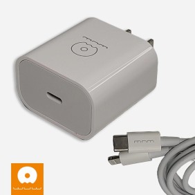 Set Cubo Y Cable Tipo C A Lightning WUW