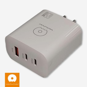 Cubo 1 USB , 2 Tipo C GAN 65W WUW