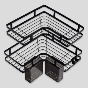 Organizador Metal Para Ducha 2 Niveles