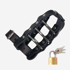 Candado Cuero Para El