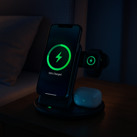 Estacion De Carga 3 en 1 LDNIO