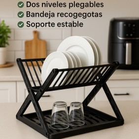 Escurridor Plastico De Vajillas 2 Niveles