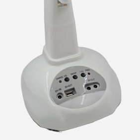 Ventilador Solar 12 Pulgadas 10W con Panel 3.5W y 2 Focos 5W