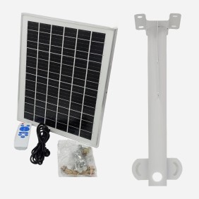 Lampara Solar 150W y Panel 16W IP65