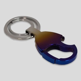 Llavero Con Abridor Tornasol