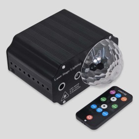 Luz Laser Bola Disco Copos Con Control 110V XX807
