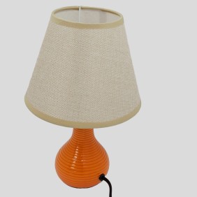 Lampara Mesa Naranja 110V