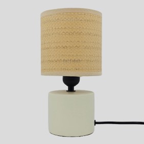 Lampara De Mesa Cilindro 110V