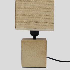 Lampara De Mesa Cubo 110V