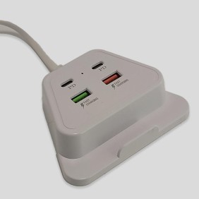 Estacion De Carga 2 Tipo C PD y 2 USB FC 110V