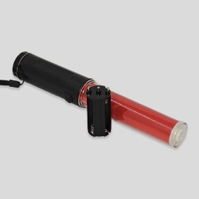 Lampara De Mano Con Tubo Rojo 26cm