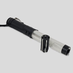 Lampara De Mano Tubo Blanco 30cm