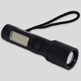 Linterna de Metal Con Zoom Tipo C 603