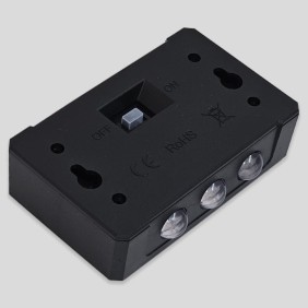 Lampara Solar Exterior Para Pared 6 Focos