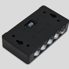 Lampara Solar Exterior De Pared 10 Focos