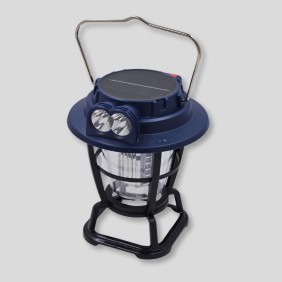 Lampara Acampar Solar Retro 9589