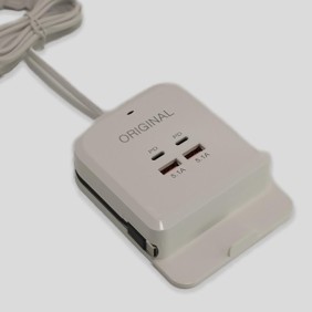 Estacion De Carga Basico 2 USB Y 2 Tipo C PD 5.1A